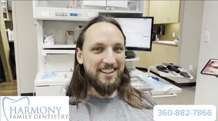 Harmony Family Dental client testimonial for Invisalign®